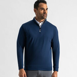 �t�b�g�W���C �����Y �A�E�^�[ �W���P�b�g�E�u���]�� FootJoy Men's Approach Golf 1/4 Zip Navy �l�C�r�[