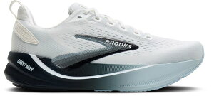 �u���b�N�X �����Y �V���[�Y �X�j�[�J�[ Brooks Men's Ghost Max 4 Running Shoes White/Navy/Blue �z���C�g