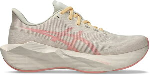 �A�V�b�N�X ���f�B�[�X �V���[�Y �X�j�[�J�[ ASICS Women's NOVABLAST 6 Running Shoes Tan/Pink �s���N