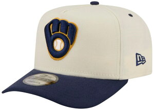 �j���[�G�� �����Y �A�N�Z�T���[ �X�q New Eradult Milwaukee Brewers Cream Rear Hit A-Frame 9Fifty Adjustable Hat NoColor �N���[��