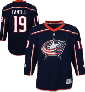 �A�E�^�[�X�^�b�t �����Y �W���P�b�g�E�u���]�� �W���[�W�[ Outerstuff NHL Toddler Columbus Blue Jackets Adam Fantilli #19 Breakaway Replica Home Jersey NoColor �u���[