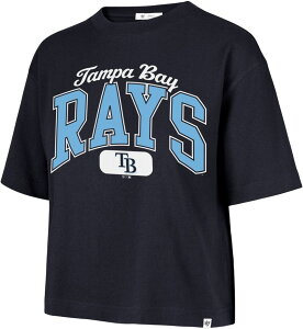 �t�H�[�e�B�[�Z�u�� ���f�B�[�X �g�b�v�X T�V���c '47 Women's Tampa Bay Rays Navy Rally City T-Shirt NoColor �l�C�r�[