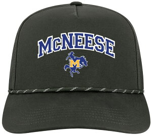 ���[�O���K�V�[ �����Y �A�N�Z�T���[ �X�q ���S League-Legacy Adult McNeese State Cowboys Black Arch Logo Caddy Adjustable Hat NoColor �u���b�N