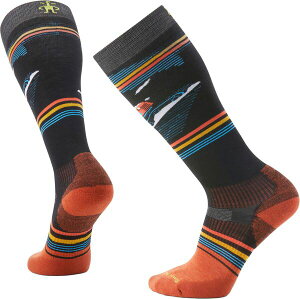 �X�}�[�g�E�[�� �����Y �A���_�[�E�F�A �C�� Smartwool Snowboard Targeted Cushion Piste Machine Over The Calf Socks Black �u���b�N