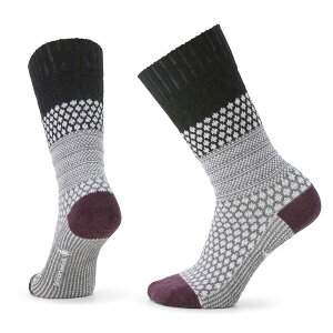 �X�}�[�g�E�[�� �����Y �A���_�[�E�F�A �C�� Smartwool Women's Everyday Popcorn Cable Crew Socks Black �u���b�N
