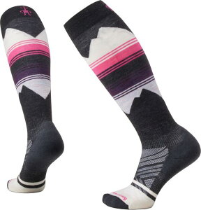 yz X}[gE[ fB[X C A_[EFA Smartwool Women's Ski Targeted Cushion Pattern Over The Calf Socks Charcoal