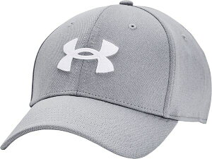 yz A_[A[}[ Y Xq ANZT[ Under Armour Men's Blitzing Cap Steel/White