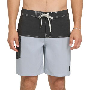 �N�C�b�N�V���o�[ �����Y �{�g���X �n�[�t�p���c�E�V���[�c �V���[�g�p���c Quik silver Men's Original Blocked 19 Boardshorts Micro Chip