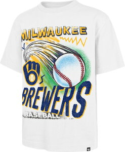�t�H�[�e�B�[�Z�u�� �����Y �g�b�v�X T�V���c '47 Men's Milwaukee Brewers Jimbo Foundation T-Shirt NoColor