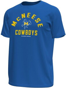 �A���_�[�A�[�}�[ �����Y �g�b�v�X T�V���c Under Armour Men's McNeese State Cowboys Royal Tech Stretch T-Shirt NoColor
