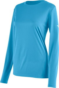 �~�Y�m ���f�B�[�X �g�b�v�X �V���c Mizuno Women's NXT Long Sleeve Shirt Light Blue �u���[
