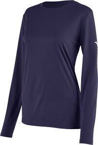 �~�Y�m ���f�B�[�X �g�b�v�X �V���c Mizuno Women's NXT Long Sleeve Shirt Navy �l�C�r�[
