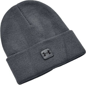 yz A_[A[}[ Y Xq jbgLbv ANZT[ Under Armour Men's Halftime Cuff Beanie Pitch Gray/Black