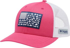 【送料無料】 コロンビア レディース 帽子 アクセサリー Columbia Women's PFG Fish Flag Snapback Hat Ultra Pink/Fish Friends F
