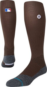 �X�^���X ���f�B�[�X �A���_�[�E�F�A �C�� Stance Adult MLB Diamond Pron-Field Baseball Socks Brown �u���E��