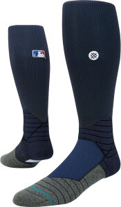 �X�^���X ���f�B�[�X �A���_�[�E�F�A �C�� Stance Adult MLB Diamond Pron-Field Baseball Socks Dark Navy �l�C�r�[