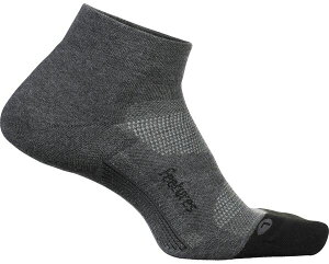 �t���[�`���A�Y ���f�B�[�X �A���_�[�E�F�A �C�� Feetures! Men's Elite Max Cushion Low Cut Golf Socks Grey �O���[