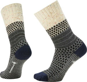 yz X}[gE[ Y C A_[EFA Smartwool Women's Everyday Popcorn Cable Crew Socks Natural Donegal