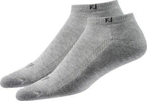 yz tbgWC fB[X C A_[EFA FootJoy Women's ProDry Low Cut Golf Socks - 2 Pack Grey