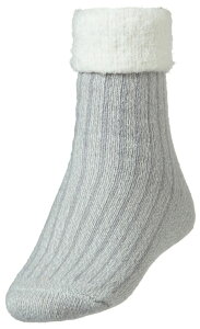 �m�[�X�C�[�X�g ���f�B�[�X �A���_�[�E�F�A �C�� Northeast Outfitters Women's Rib Crew Cozy Cabin Cuffed Socks Heather Grey �O���[