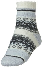 【送料無料】 ノースイースト レディース 靴下 アンダーウェア Northeast Outfitters Women's Cozy Cabin Fuzzed Over Socks Ice Blue