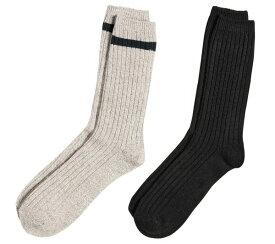【送料無料】 アルパインデザイン レディース 靴下 アンダーウェア Alpine Design Wool Ragg Hiker Socks 2 Pack Grey