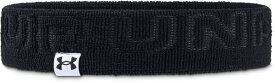 【送料無料】 アンダーアーマー レディース ヘアアクセサリー ヘッドバンド アクセサリー Under Armour Wordmark Terry Headband Black