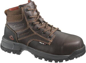 yz E@ fB[X u[cECu[c V[Y Wolverine Women's Piper 6" Waterproof Composite Toe Work Boots Brown
