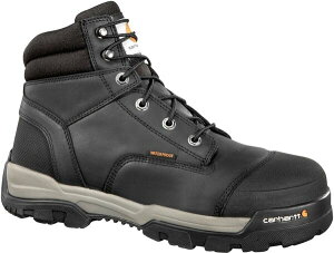 �J�[�n�[�g �����Y �V���[�Y �u�[�c�E���C���u�[�c Carhartt Men's Ground Force 6'' Waterproof Composite Toe Work Boots Black �u���b�N