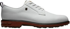 【送料無料】 フットジョイ メンズ スニーカー シューズ FootJoy Men's DryJoys Field Premiere Series Spikeless Golf Shoes White/Red