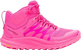 【送料無料】 メレル レディース ブーツ・レインブーツ ハイキングシューズ シューズ Merrell Women's Antora 3 Mid Waterproof Hiking Boots Hot Pink