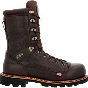 ���b�L�[ �����Y �V���[�Y �u�[�c�E���C���u�[�c Rocky Men's Elk Stalker Waterproof Composite Toe Hunting Boots Brown �u���E��