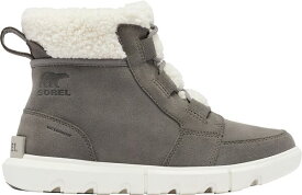 【送料無料】 ソレル レディース ブーツ・レインブーツ シューズ SOREL Women's Explorer Next Carnival 100g Waterproof Boots Quarry/Sea Salt