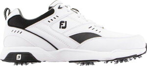 �t�b�g�W���C �����Y �V���[�Y �X�j�[�J�[ FootJoy Men'specialty Golf Shoes White/Black �z���C�g