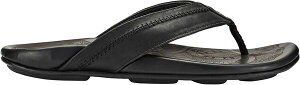 �I���J�C �����Y �V���[�Y �T���_�� OluKai Men's Hiapo Sandals Lava Rock/Lava Rock