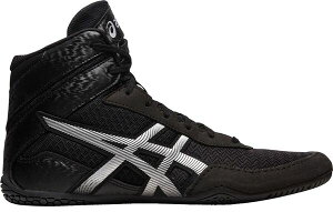 yz AVbNX Y Xj[J[ V[Y ASICS Men's Matcontrol 3 Wrestling Shoes Black/Silver