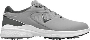 �L�����E�F�C �����Y �V���[�Y �X�j�[�J�[ Callaway Men'solana TRX V3 Spiked Golf Shoes Grey �O���[