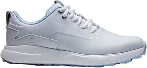 yz tbgWC fB[X Xj[J[ V[Y FootJoy Women's Performa Golf Shoes White/Light Blue