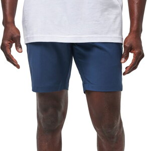 �g���r�X�}�q���[ �����Y �{�g���X �n�[�t�p���c�E�V���[�c �V���[�g�p���c TravisMathew Men's Techino Golf Shorts Dress Blues