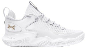 【送料無料】 アンダーアーマー レディース スニーカー シューズ Under Armour Women's Flow Ace Low Volleyball Shoes White/Gold