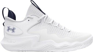 yz A_[A[}[ fB[X Xj[J[ V[Y Under Armour Women's Flow Ace Low Volleyball Shoes White/Navy