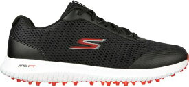 【送料無料】 スケッチャーズ メンズ スニーカー シューズ Skechers Men's GO GOLF Max Fairway 3 Golf Shoes Black/Red