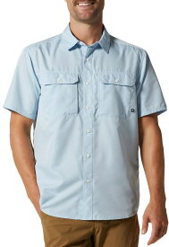 【送料無料】 マウンテンハードウェア メンズ シャツ トップス Mountain Hardwear Men's Canyon Short Sleeve Shirt Blue Chambray