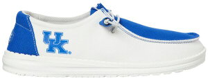 yz wCf[h fB[X Xj[J[ V[Y Hey Dude Women's Wendy Tri Kentucky Wildcats Shoes White/Blue