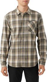 【送料無料】 オニール メンズ シャツ トップス O'Neill Men's Redmond Plaid Stretch Flannel Shirt Khaki