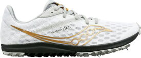 【送料無料】 サッカニー メンズ スニーカー シューズ Saucony Men's Kilkenny XC 9 Spike Cross Country Shoes White/Gold