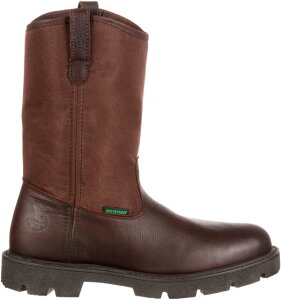 �W���[�W�A�u�[�c �����Y �V���[�Y �u�[�c�E���C���u�[�c Georgia Boots Georgia Boot Men's Homeland Wellington 10'' Waterproof Work Boots Brown �u���E��