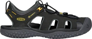 L[ Y V[Y T_ KEEN Men'sOLR Sandals Black/Gold ubN