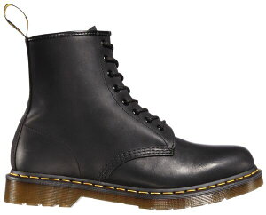 hN^[}[` Y V[Y u[cECu[c [X U[ Dr. Martens Men's 1460 Greasy Leather Lace Up Boots Black ubN