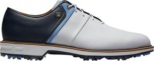 �t�b�g�W���C �����Y �V���[�Y �X�j�[�J�[ FootJoy Men's DryJoys Premiere Series Packard Golf Shoes White/Blue/Navy �z���C�g